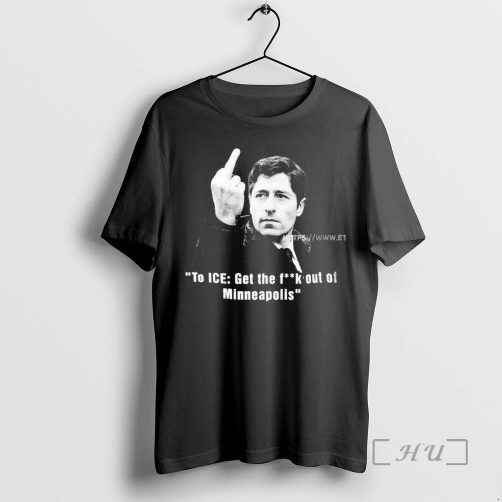 Officials Minnesota Mayor Middle Finger Get The Fuck Out Of Minneapolis Premium T Shirts Sweater