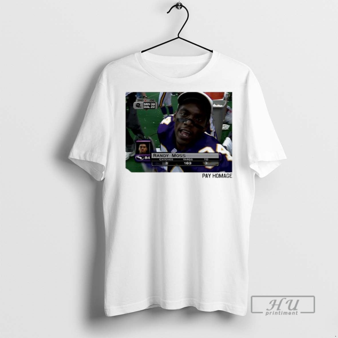 Officials Minnesota Vikings Randy Moss Homage Ash Pay Homage T Shirt s Unisex , , , Long Sleeve Tee
