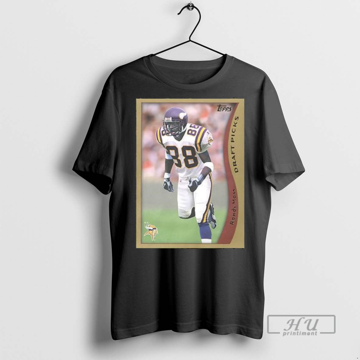 Officials Minnesota Vikings Randy Moss Trading Card T Shirts s Unisex , , , Long Sleeve Tee