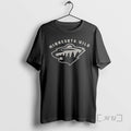 Officials Minnesota Wild X Firefighter Appreciation Logo Double Sided Graphic