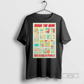 Officials Minus The Bear Show San Francisco Ca 10 07 2025 T Shirt s Unisex , , , Long Sleeve Tee