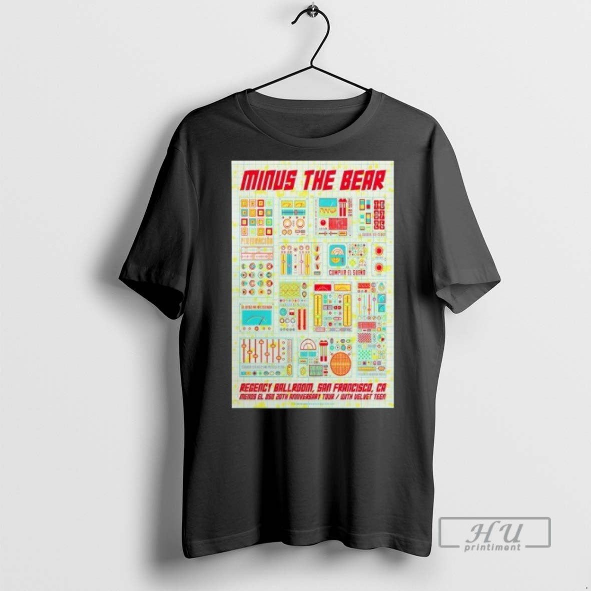 Officials Minus The Bear Show San Francisco Ca 10 07 2025 T Shirt s Unisex , , , Long Sleeve Tee