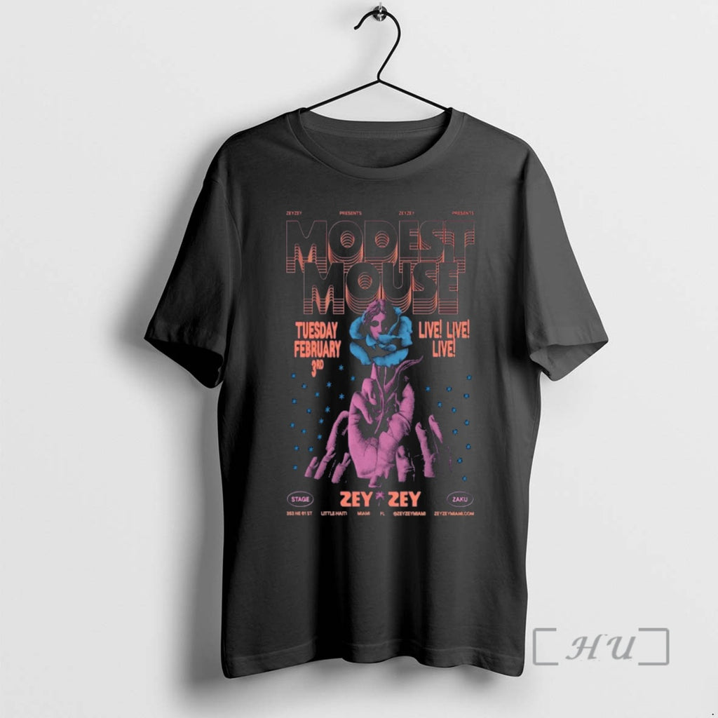 Officials Modest Mouse Zeyzey Miami February 3 2026 Concert