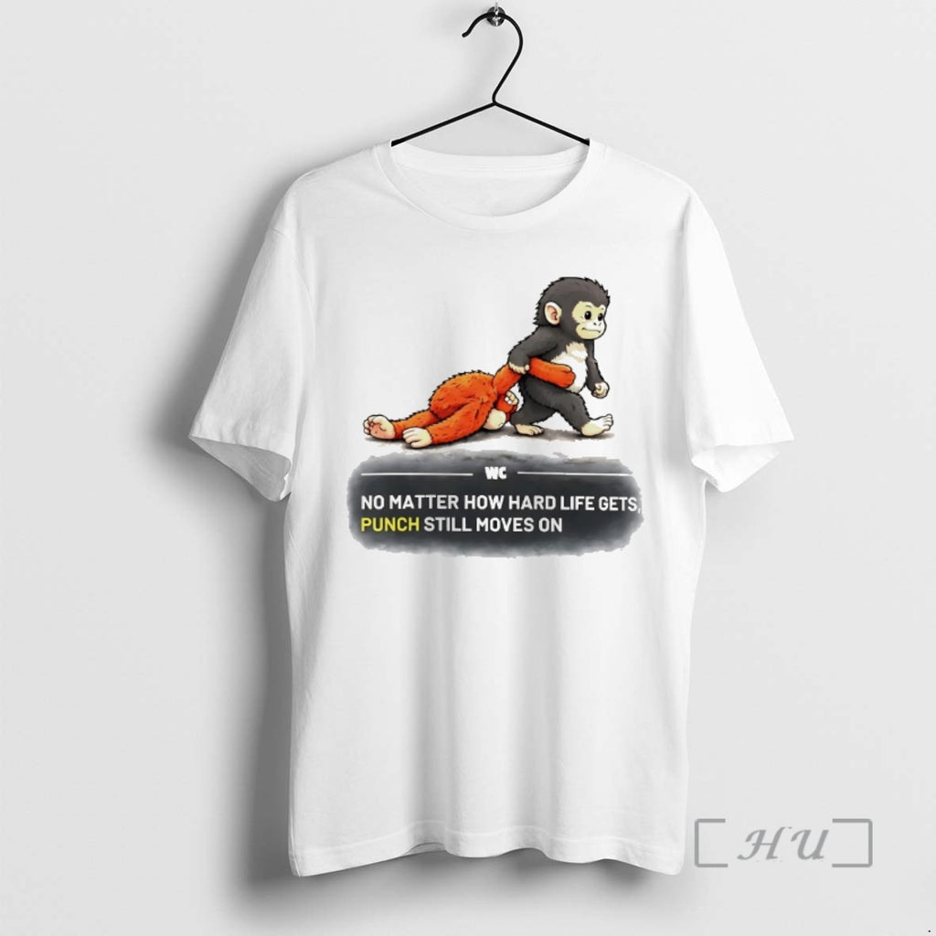 Officials Money No Matter How Hard Life Gets Punch Still Moves On Premium T Shirts