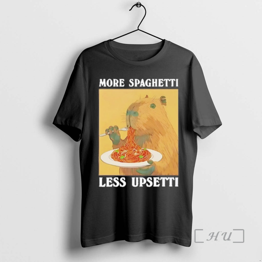 Officials More Spaghetti Less Upsetti Capybara Graphic