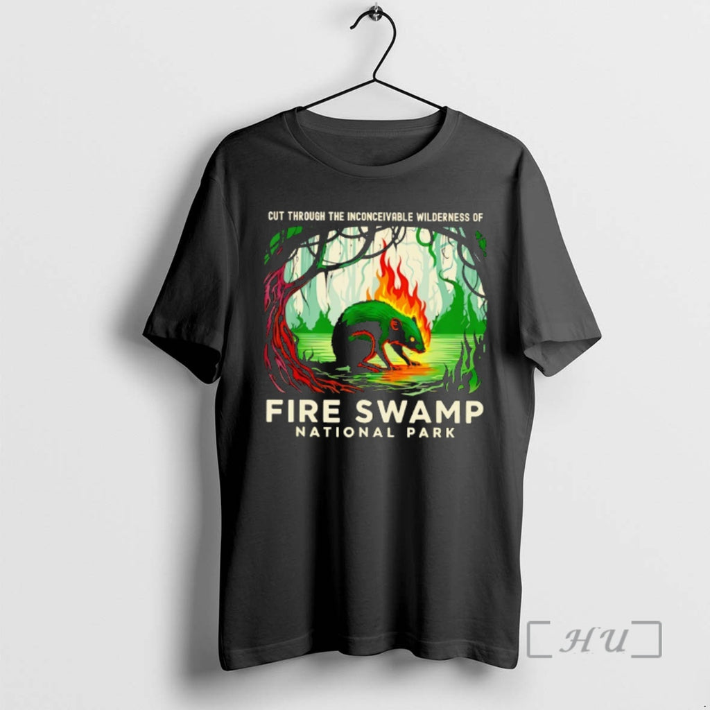 Officials Mouse Blazing Cut Through The Inconceivable Wilderness Of Fire Swamp National Park Premium