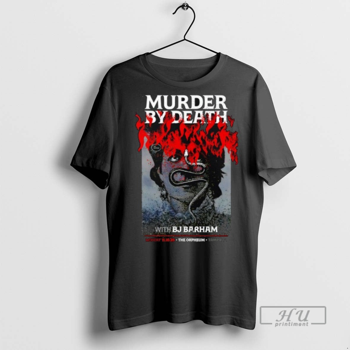 Officials Murder By Death Tampa Fl Nov 10 2025 T Shirt s Unisex , , , Long Sleeve Tee