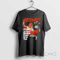 Officials Myles Garrett Cleveland Defensive Player Of The Year 2025 Dpoy Signature Premium T Shirts