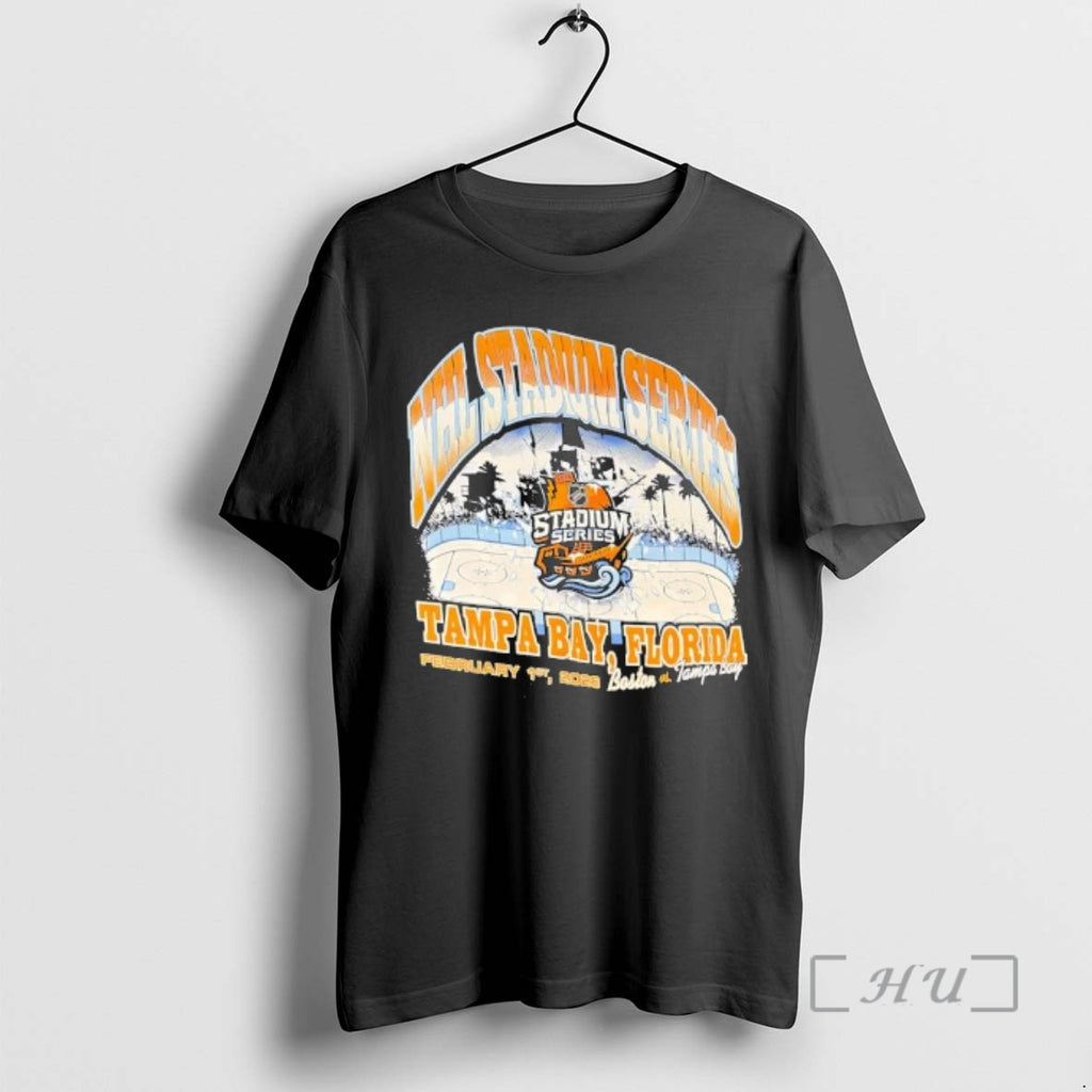 Officials Nhl Stadium Series Tampa Bay Floria February 1st 2026 Vs Boston Premium T Shirts