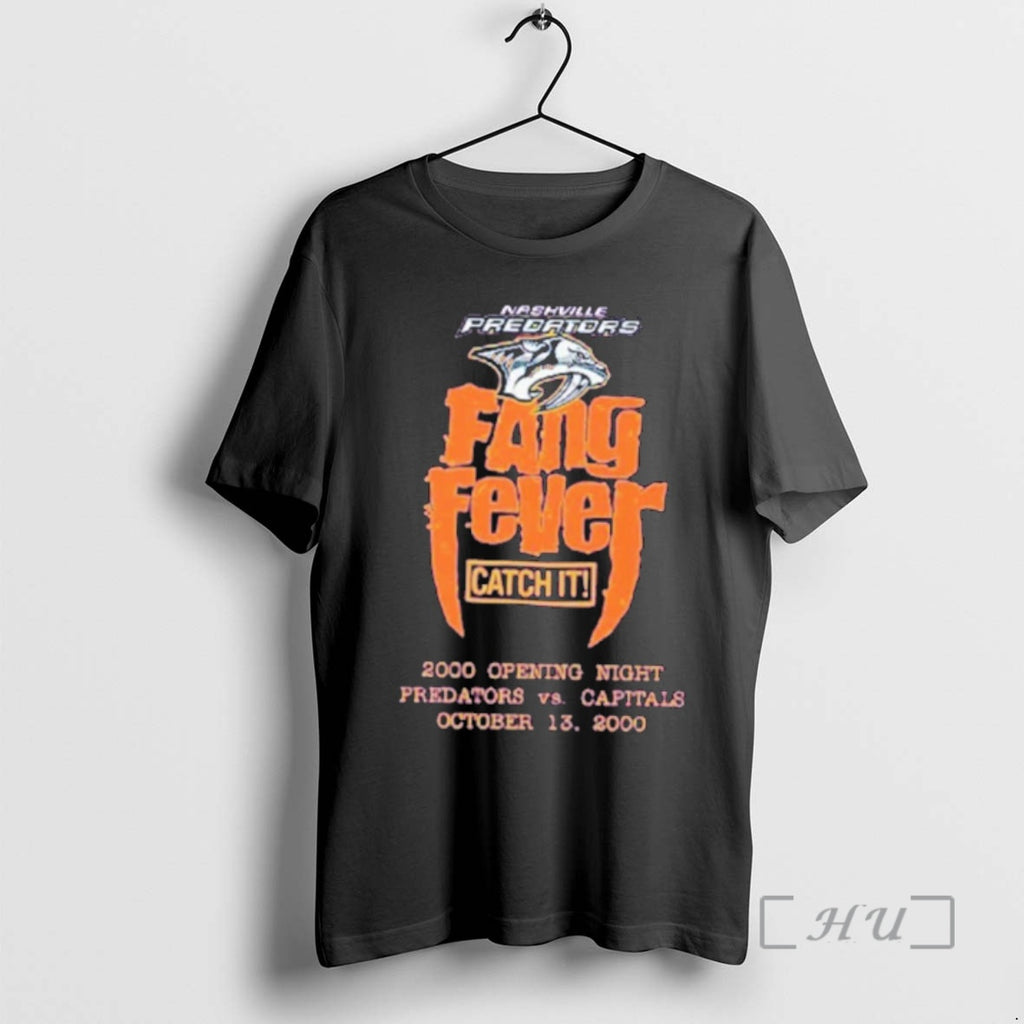 Officials Nashville Predators Fang Fever Catch It Premium T Shirts Sweater Hoodie 2