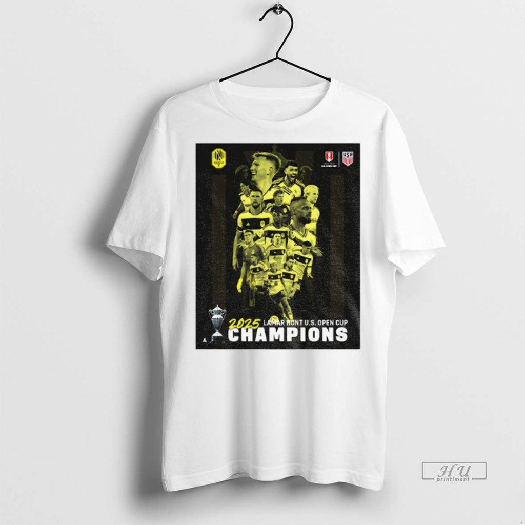 Officials Nashville Sc Football Club 2025 Us Open Cup Champions T Shirt Sweater