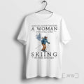 Officials Never Underestimate A Woman Who Still Skiing In Her Sixties Premium T Shirts Sweater