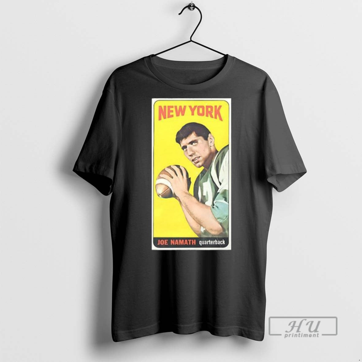 Officials New York Jets Joe Namath Trading Card T Shirt s Unisex , , , Long Sleeve Tee
