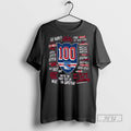 Officials New York Rangers 100 Years Oh Baby The King Of New York Hen Rik Unisex , , , Long Sleeve Tee