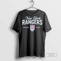 Officials New York Rangers Centennial 100 Season T Shirts s Unisex , , , Long Sleeve Tee
