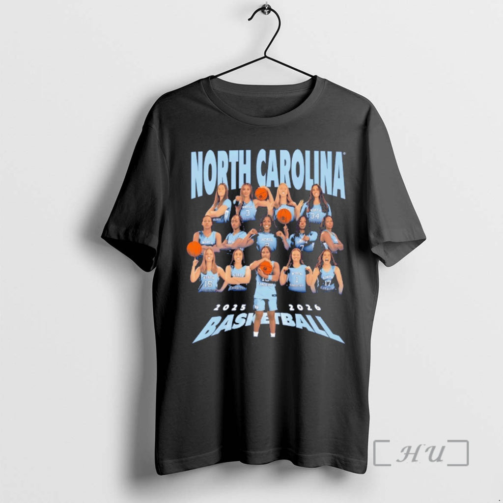 Officials North Carolina Tar Heels Basketball Players 2025 2026 Vintage