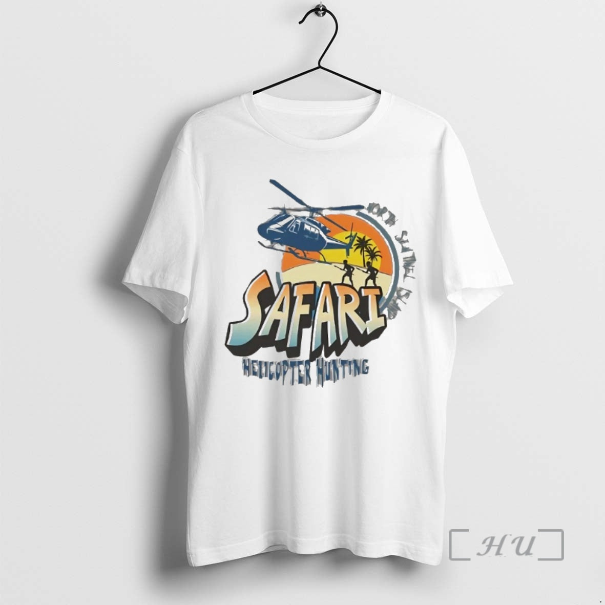 Officials North Sentinel Island Helicopter Hunting T-Shirts