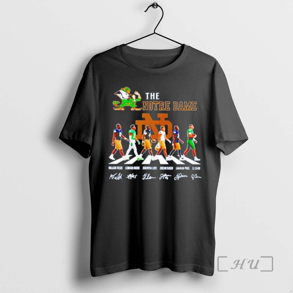 Officials Notre Dame Fighting Irish Football Abbey Road Signature Vintage