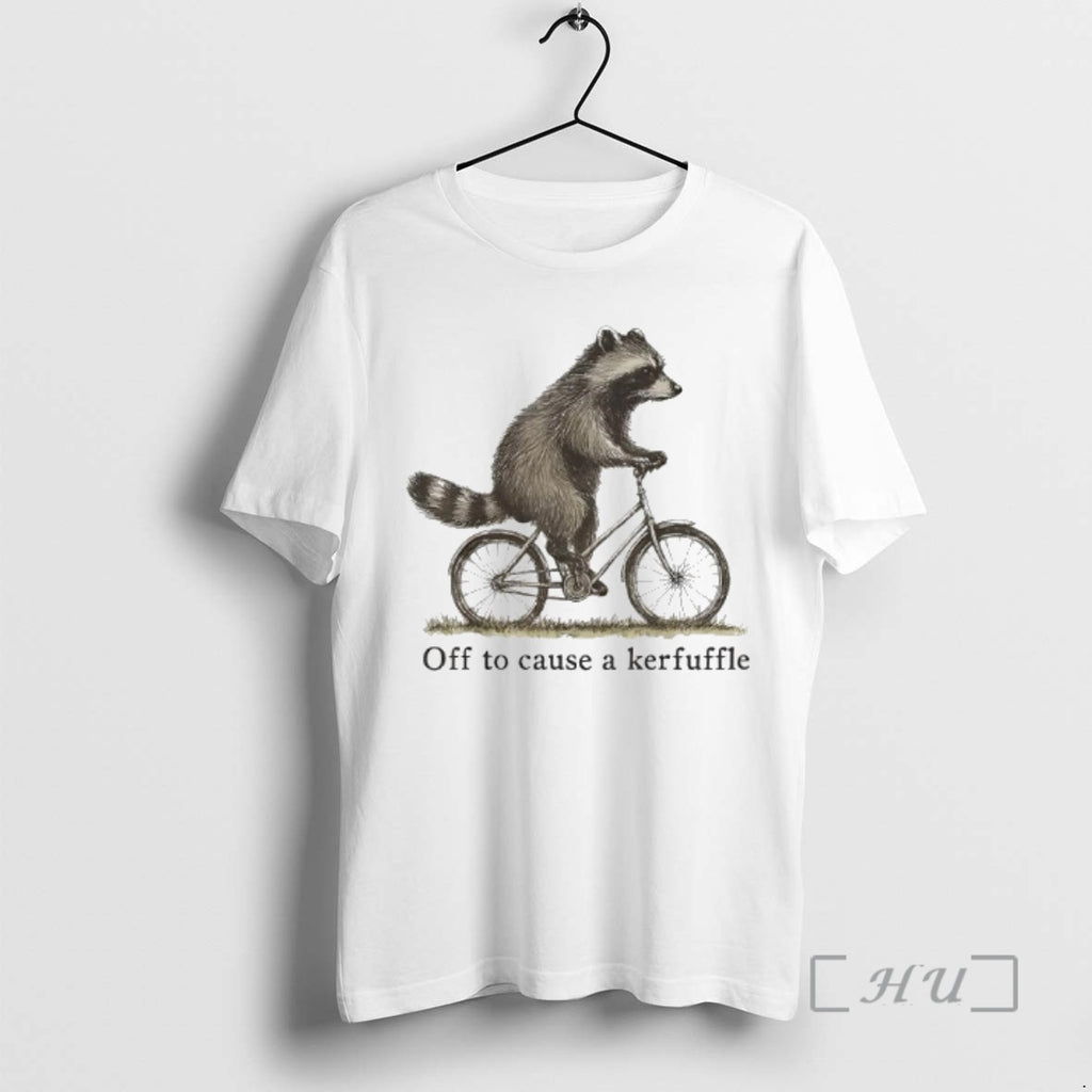 Officials Off To Cause A Kerfuffle Raccoon Graphic
