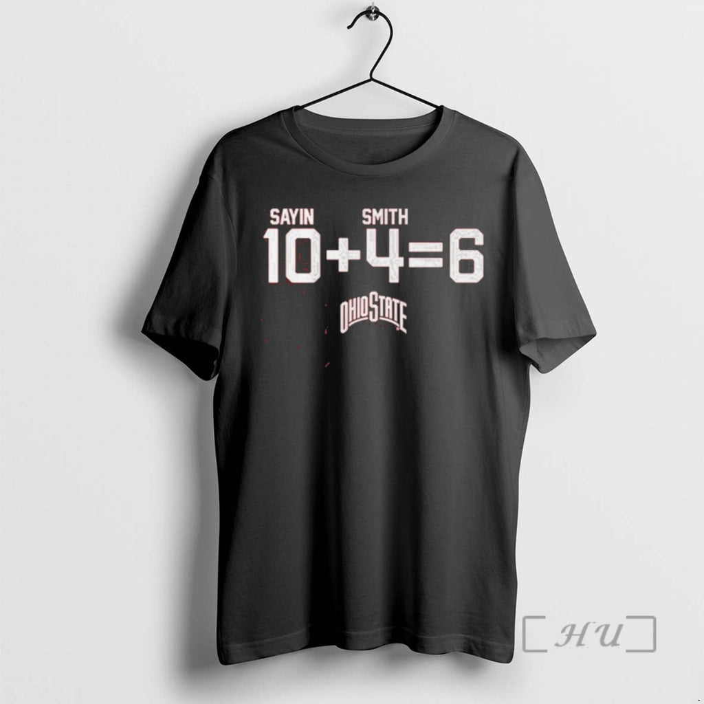 Officials Ohio State Football Julian Sayin Jeremiah Smith 10 4 6 Premium T Shirts Sweater