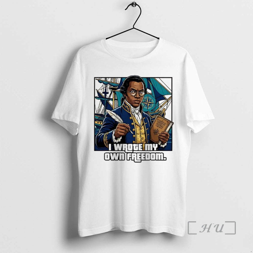 Officials Olaudah Equiano I Wrote My Own Freedom Cartoon Woman