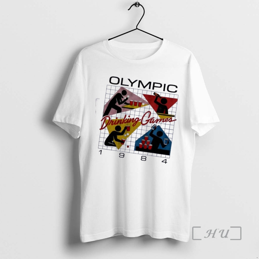 Officials Olympic Drinking Games 1984 Vintage