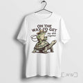 Officials On The Way To Get My Shit Togther Cowboy Frog Turtle Premium T Shirts