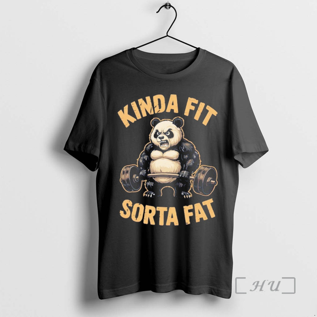 Officials Panda Workout Kinda Fit Sorta Fat