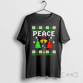 Officials Peace I Come Peace Couple Matching Ugly T-Shirts
