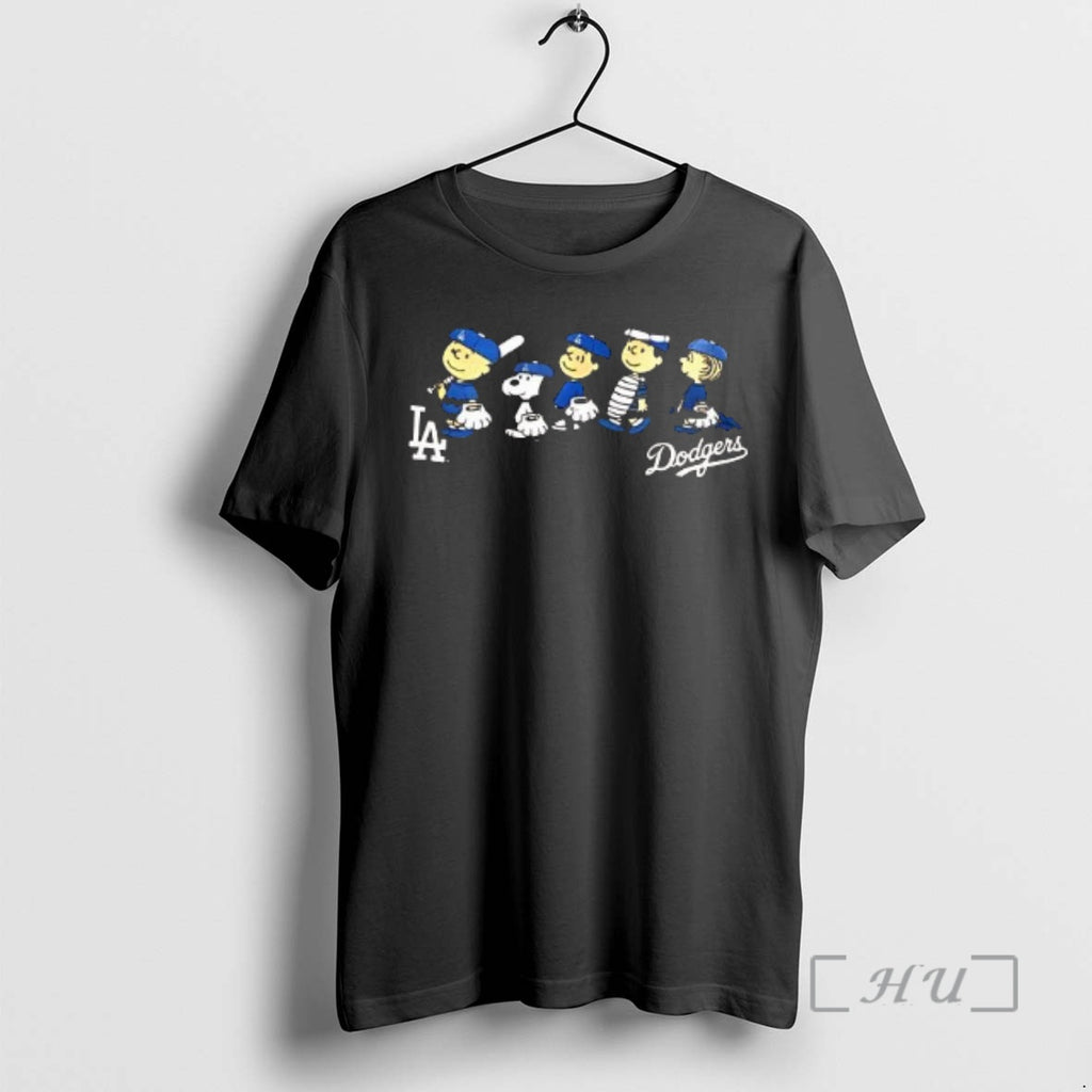 Officials Peanuts Cartoon X Los Angeles Dodgers Baseball Team 2026