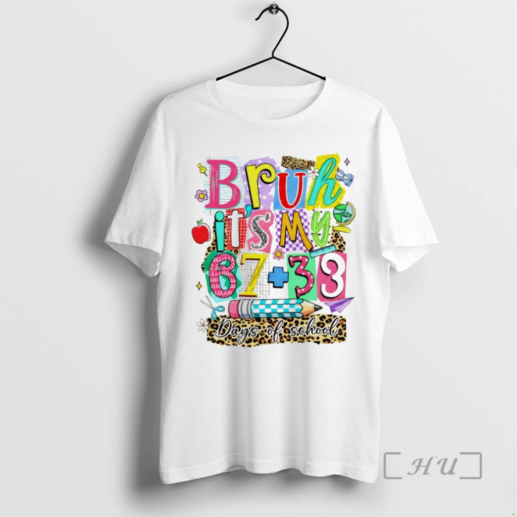 Officials Pencil Coquette Bruh Its My 67 38 Days Of School Premium T Shirts Sweater