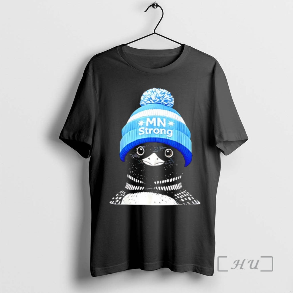 Officials Penguin Minnesota Strong Liam Conejo Ramos Blue Bunny Hat