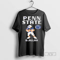 Officials Penn State Football Drew Allar Retro Baller Graphic T Shirt s Unisex , , , Long Sleeve Tee