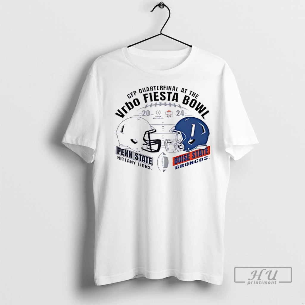 Officials Penn State Nittany Lions 2024 Vrbo Fiesta Bowl Dueling Helmet T Shirt