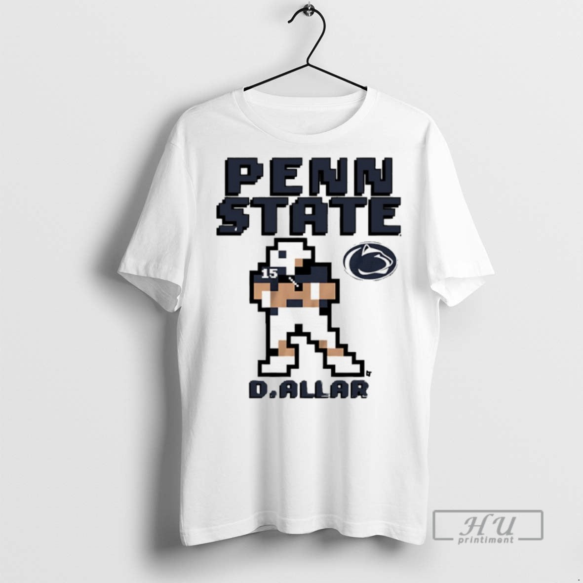 Officials Penn State Nittany Lions Football Drew Allar Pixel T Shirts s Unisex , , , Long Sleeve Tee