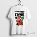 Officials Peter Parker Super Man Super Heroes Dont Need Luck Funny Premium T Shirts Sweater