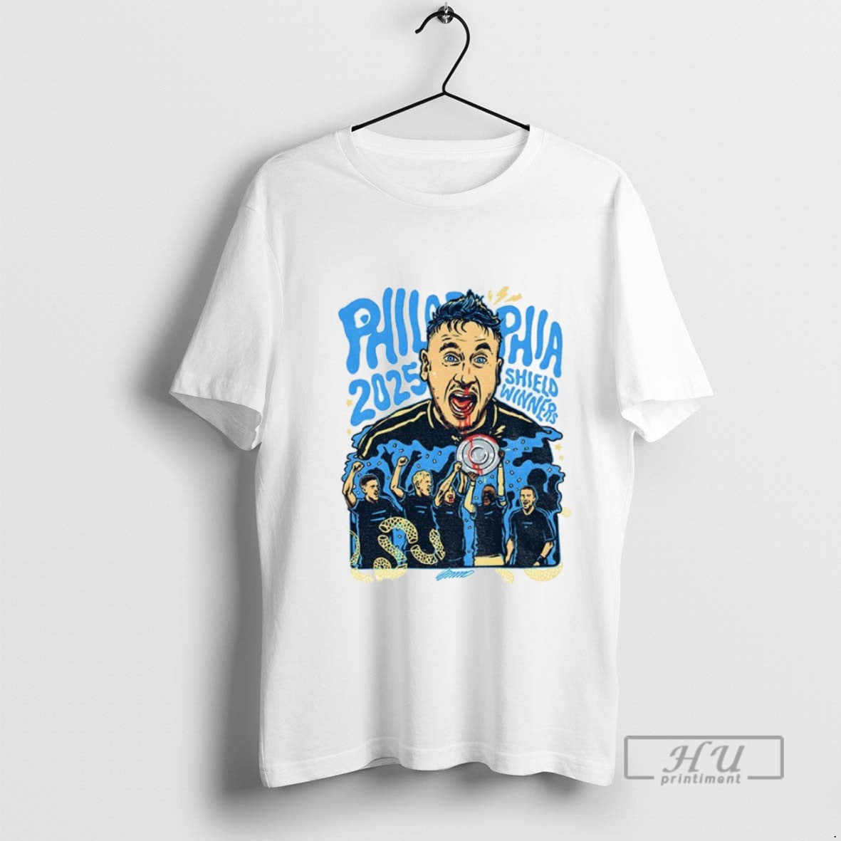 Officials Philadelphia Union Victory Supporters Shield Winners 2025 Congrats T Shirt s