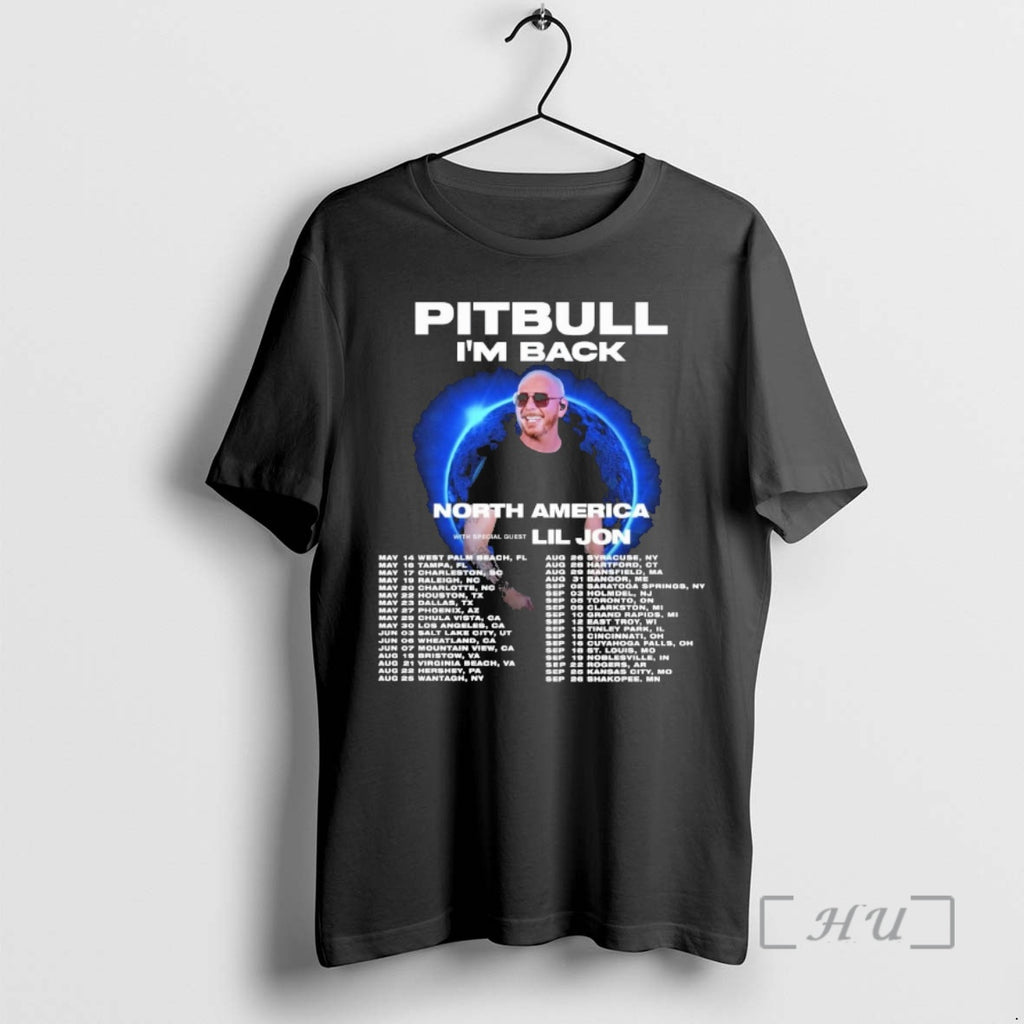 Officials Pitbull Im Back North America Tour 2026
