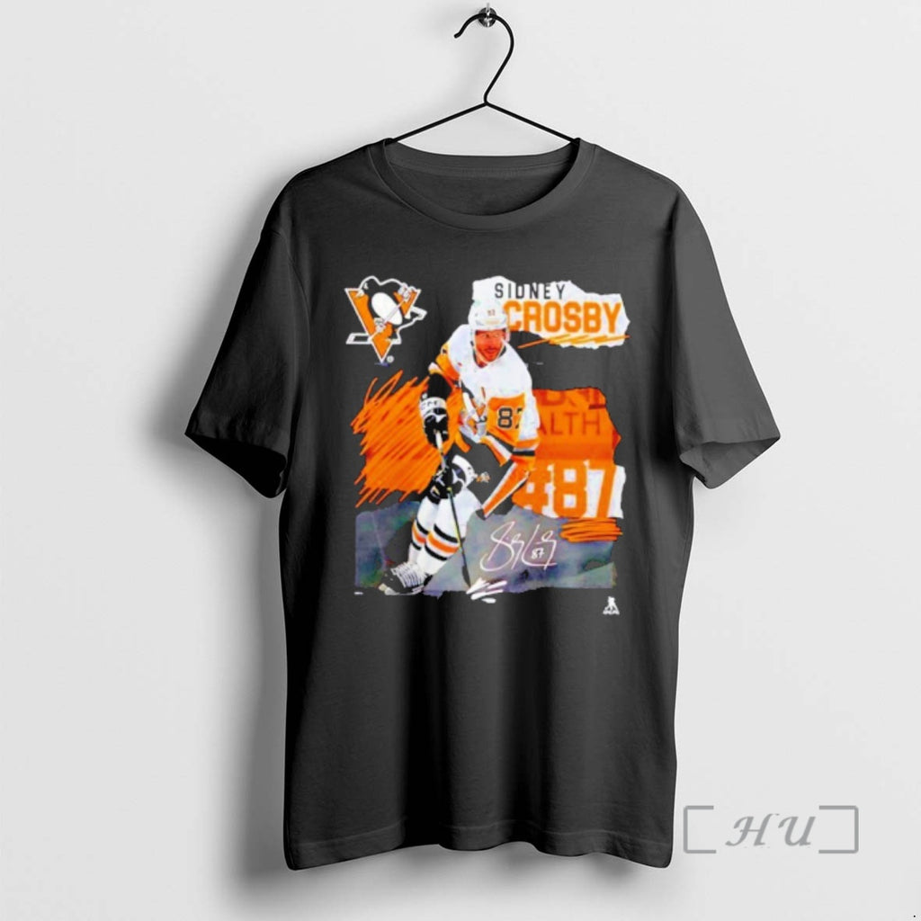 Officials Pittsburgh Penguins Sidney Crosby Fresh Ice