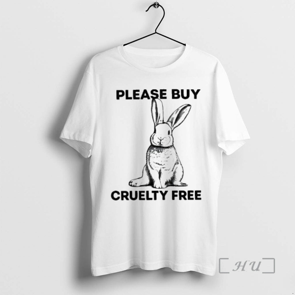Officials Please Buy Cruelty Free Bunny Graphic