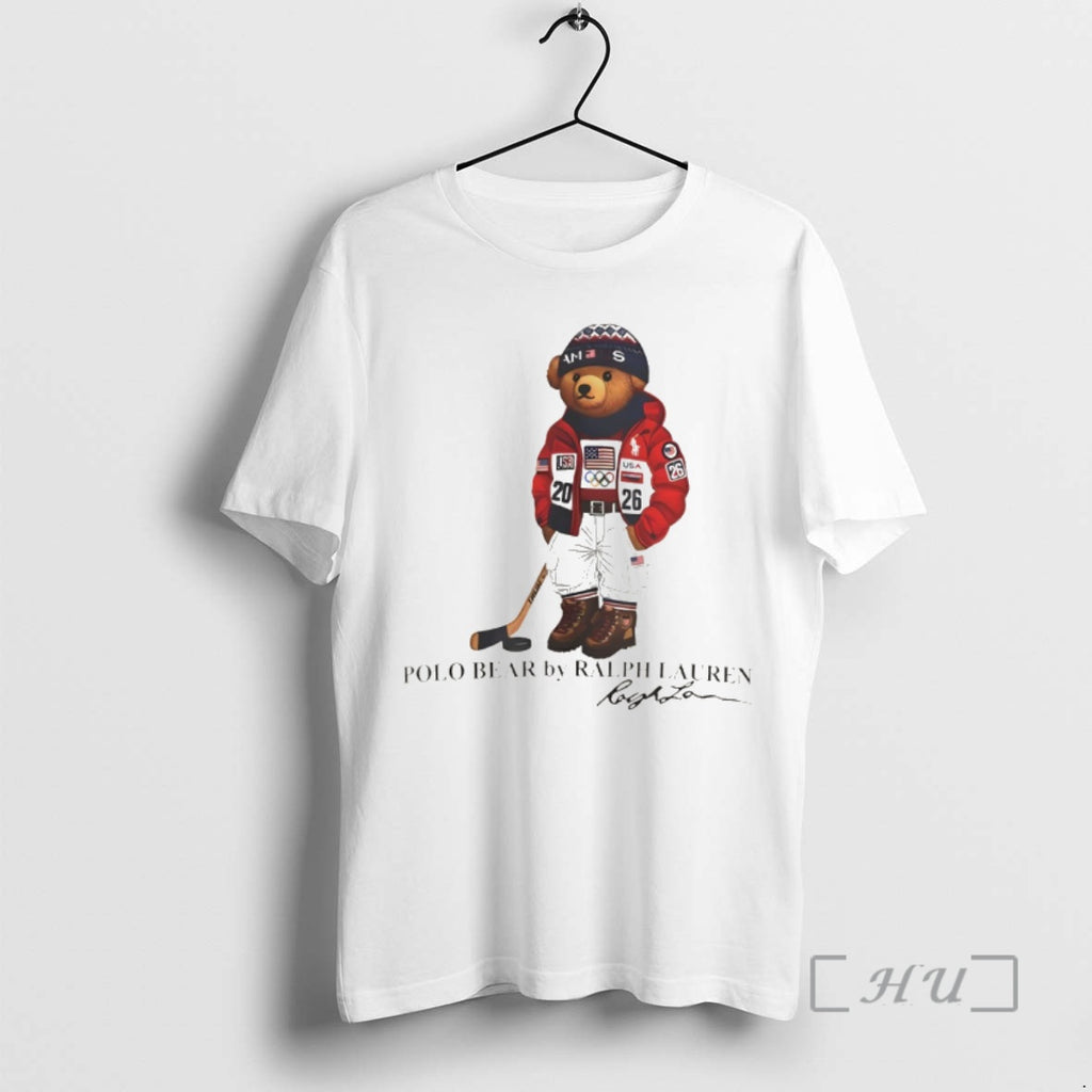 Officials Polo Bear Usa Hockey By Ralph Lauren Olympic 2026