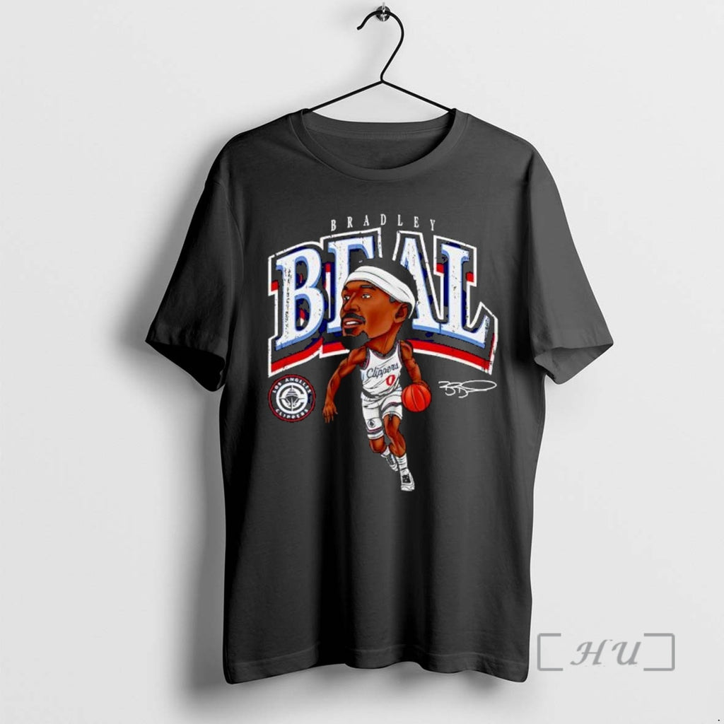Officials Premium Bradley Beal Los Angeles Clippers Signature Caricature