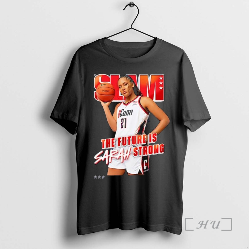 Officials Premium Sarah Strong Uconn Huskies The Future Is Strong Slam Magazine Premium T Shirts