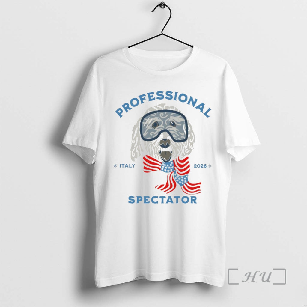 Officials Professional Italy 2026 Spectator Usa Milan Cortina 2026 Winter Games Premium T Shirts Sweater