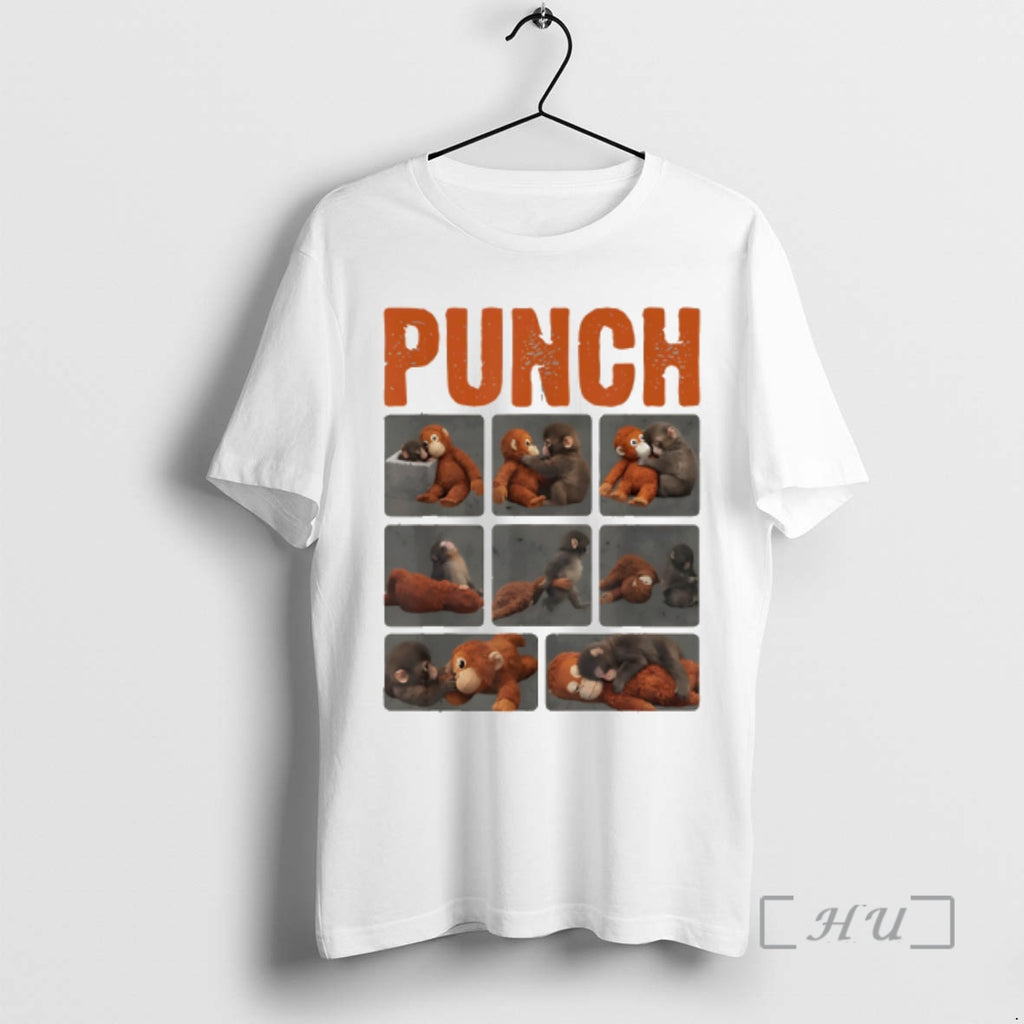 Officials Punch Cute Monkey Graphic