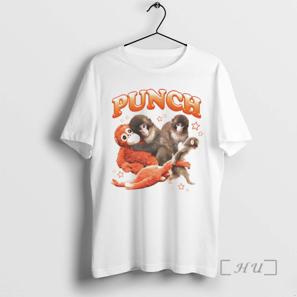 Officials Punch The Monkey Cartoon Graphic