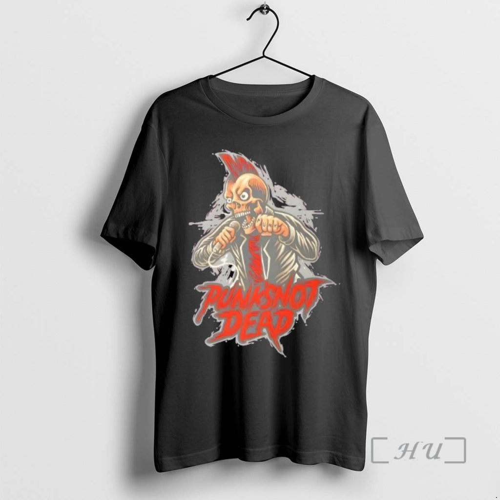 Officials Punk Rock Skull Punks Not Dead