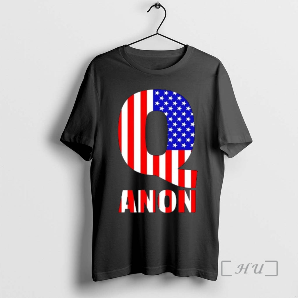 Officials Q Anon Patriotic Usa Flag