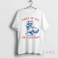 Officials Raccoon First Of All Im A Delight Vintage