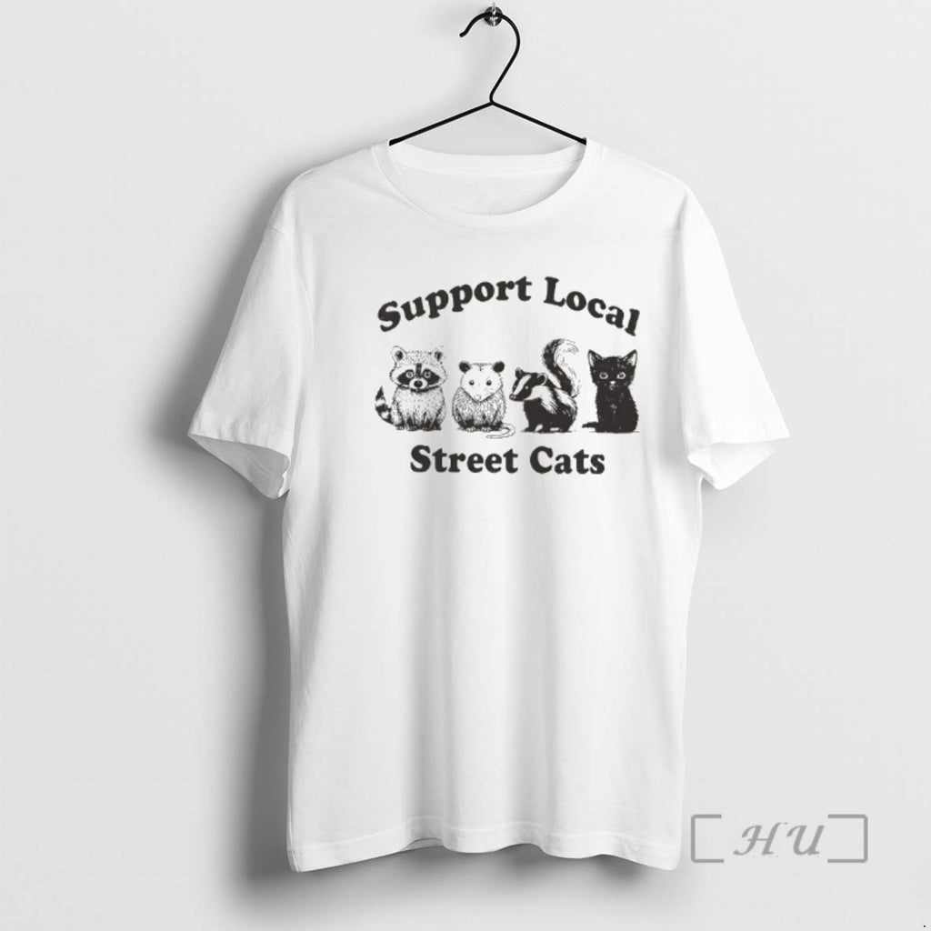 Officials Raccoon Opossum Skunk Black Cat Support Local Street Cats
